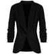 thumbnail image 1 of Puntoco Abrigo Mujer Mangas Plisadas Trabajo Oficina Abrigo Traje Traje Pequeño Liquidación Puntoco Puntoco-1, 1 of 3