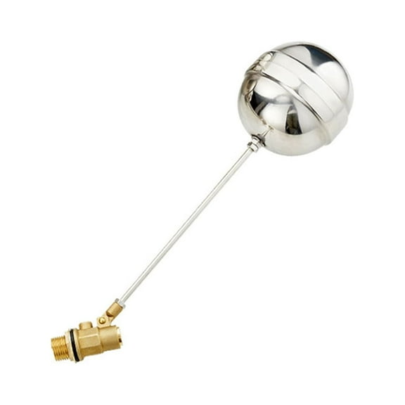 Metal Balanced Floating Ball Float Valves DN15 DN20 DN25 Male Thread Adjustable