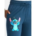 thumbnail image 4 of Disney Stitch Women's Graphic Jogger Pants, 29" Inseam, Sizes XXS-XXL, 4 of 5