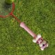 thumbnail image 1 of Funda para mango de raqueta de bádminton, bonita, súper absorbente, antideslizante, tejida con cordón, muñeca de felpa, funda para agarre de raqueta de bádminton, 1 of 8