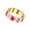 Pink, variant on 6MM Unisex Stainless Steel Creative Simple Fashion Classic Enamel Heart Signet Ring Eternity Sweet Beauty Jewelry Wedding Band Pink Size 5