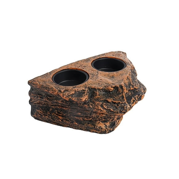 EastVita Magnetic Reptile Feeding Ledge, Hanging Reptile Food Water Dish, Magnetic Levitation Feeding Bowl for Gecko, Lizards, Tree Frogs, Chameleons
