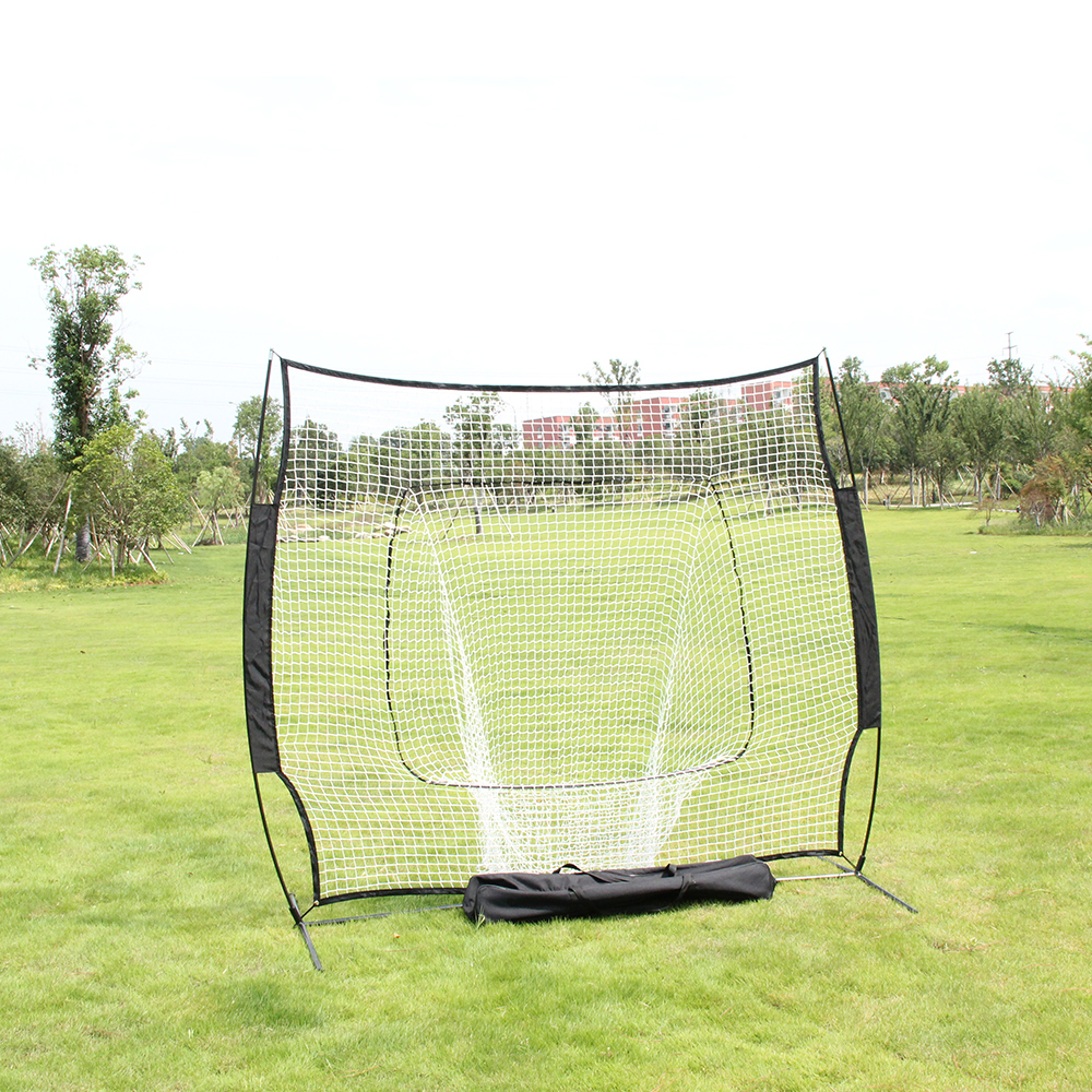 URHOMEPRO 7'x7' Baseball Softball Hitting Net, Portable Baseball Net