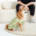 thumbnail image 5 of Pofeuu Daisies Flowers Print Dog Clothes Fashionable Sleeveless Pet Vest Cotton Dog Shirt, Ideal for Small, Medium, and Large Breeds-4X-Large, 5 of 7