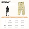 thumbnail image 3 of Balery Frogs And Botanical Pantalones de pijama para mujer, pijamas ultraligeros, pantalones de estar por casa-Large, 3 of 6
