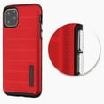 thumbnail image 2 of Apple iPhone 11 PRO Phone Case [Shockproof] Drop-Protection Hard PC Soft Hybrid Impact Heavy Duty Dual Layers Body Protective Textured Anti Slip Armor Rubber Rugged TPU Cover RED for iPhone 11 Pro, 2 of 2
