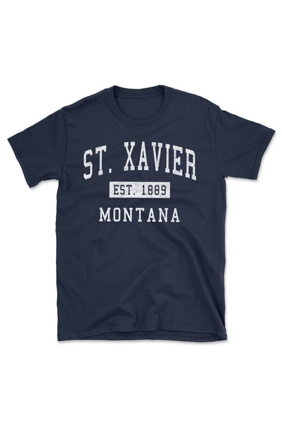 St. Xavier Montana Classic Established Men's Cotton T-Shirt