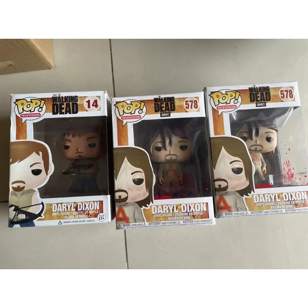 Funko Pop the Walking Dead Amc Rick Grimes 13# Daryl Dixon with