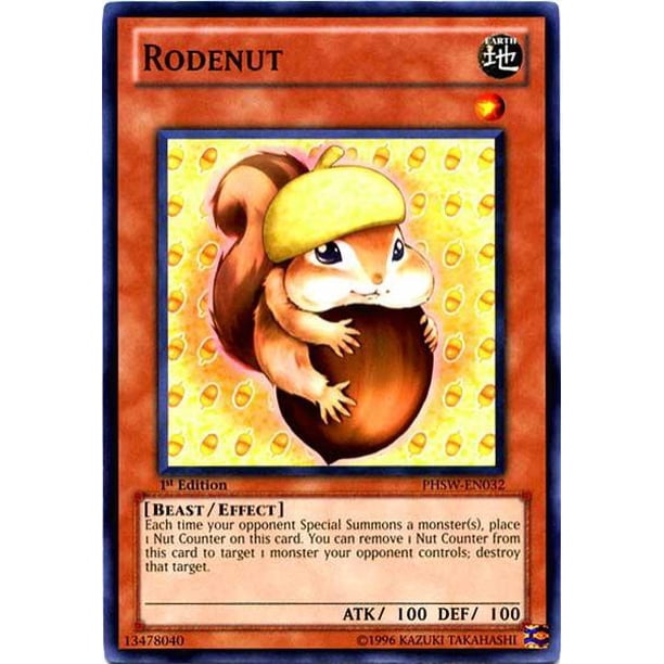 Yugioh Photon Shockwave Rodenut Phsw En032 Walmart Com