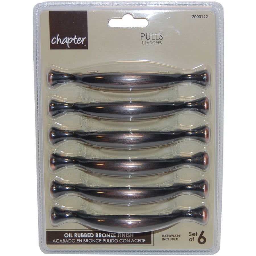 Chapter Cabinet Pull Traditional Footed Oil Rubbed Bronze 6