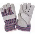 thumbnail image 1 of Rugged Fitters Gloves, Large, Split Cowhide Palm, Cotton Inner Lining , Pair, 1 of 1