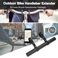 thumbnail image 5 of Extensor de manillar de bicicleta, soporte de extensión de manillar de bicicleta doble de aleación de aluminio duradero y liviano para sujetar motocicletas, 5 of 5