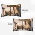 thumbnail image 2 of Yiaed Rustic French Signpost Print Brushed Microfiber Envelope Pillowcases, Standard,Envelope Closure Pillow Cases(Without Pillow Core)-20"x30", 2 of 6