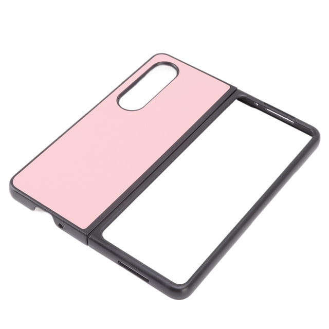 Cell Phone Cover, Folding Screen Phone Leather Case Scratch Resistant For Mobile Phones Pink