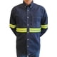 thumbnail image 2 of Camisa De Mezclilla Industrial Reflejante, 2 of 7