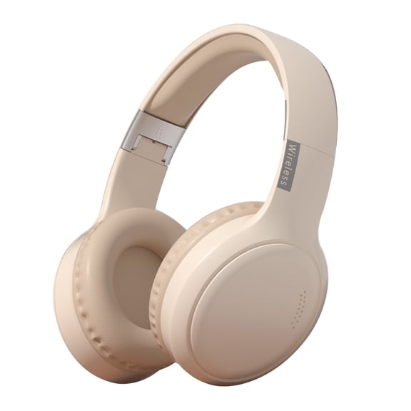 CASAFUN Wireless Gaming Headset, Lightweight, Comfortable,Memory Foam & Premium Leatherette Ear Cushions, Stereo Headphones, Gaming Headphones with Mic for Mobile Device