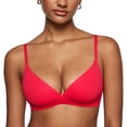 thumbnail image 1 of Bralette INLYRIC Inbarely Sin Aros Estiramiento Rojo Talle S, 1 of 6