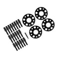 thumbnail image 2 of Hub Centric Wheel Spacers, M14x1.5 High Strength Hub Modification Standard Specification 6061 T6 Aluminum Alloy  For Auto Accessories Black, 2 of 8