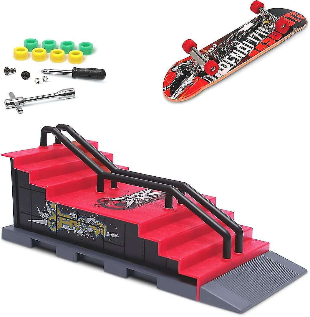STASHABLES Juego de rampa de patineta de dedo, kit de patineta de 16 piezas, kit de parque de patinaje que incluye patinetas, rampas, scooters, patines, bicicletas y patinetas, juego de patines para STASHABLES Juego de rampa de patineta de dedo, kit de patineta de 16 piezas, kit de parque de patinaje que incluye patinetas, rampas, scooters, patines, bicicletas y patinetas, juego de patines para