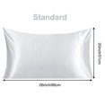 thumbnail image 5 of Unique Bargains Silk Pillowcase for Hair 1Pcs Silver Gray Standard, 5 of 8