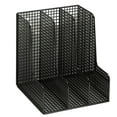 thumbnail image 5 of bestolf File Rack Easy Access Multifunctional Large Capacity 3/4 Compartments Save Space Office Storage Rust-resistant Stand Up File Sorter Metal Rack Home Supply, 5 of 8