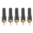 thumbnail image 4 of Conectores Tipo Banana, 5 Piezas Convierten Conector Tipo Banana Conectividad Fuerte Buena Conector Conector Tipo Banana de Conversión de 2 mm A 4 mm, 4 of 7