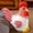 C, variant on Zonao Chicken Stuffed Toy,Cocky Rooster Plush,Cute Anime Soft Doll,Kawaii Pillow Cushion,Multicolor Decorative Kids Gift