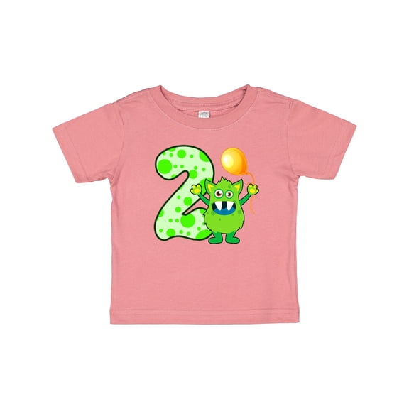Inktastic 2nd Birthday Monster Boys or Girls Baby T-Shirt