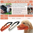 thumbnail image 2 of Nylon Dog Muzzle for Small Dogs, Air Mesh Breathable and Drinkable Pet Muzzle, 2 of 5