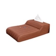 thumbnail image 1 of Fiudx Ofertas de la semana Caja de reposabrazos para coche, almohadilla de altura de la caja de reposabrazos de algodón con memoria, cubierta de reposabrazos con caja de pañuelos para complementar el, 1 of 3