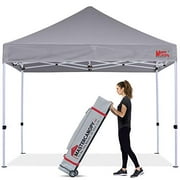 MASTERCANOPY Pop Up Canopy Tent Commercial Grade 10x10 Instant Shelter (Grey)