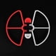 thumbnail image 2 of Protectores de apoyo Advancent Parachoques ABS para DJI Phantom 3 Rojo + Blanco, 2 of 2