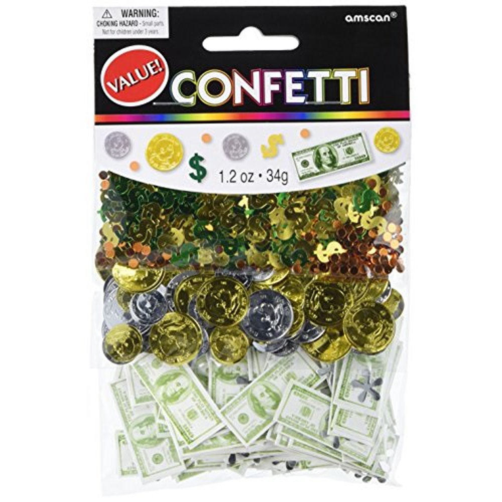 Money Confetti 1.2 oz Party Decor