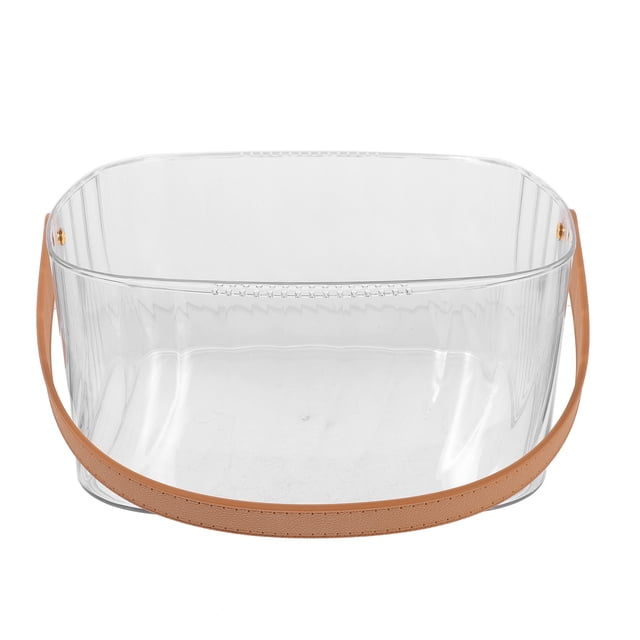 WRITWAA De Hielo Transparente Con Asa Para Bar Y Ktv Mantiene Bebidas Frías