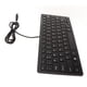 thumbnail image 4 of Teclado con Cable USB Mini Teclado Ultrafino de 78 Teclas Teclado Silencioso Antideslizante Portátil Teclados de Computadora de Amplias Aplicaciones para Computadoras ANGGREK Otros, 4 of 8