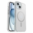 thumbnail image 5 of OtterBox Symmetry Clear MagSafe Case Bulk Clear with Blue Tint for iPhone 16e/15/14/13, 5 of 5