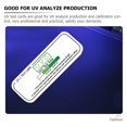 thumbnail image 2 of Lot de 5 Cartes de Détection UV Portables pour Usage Professionnel E7S7, 2 of 6