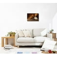 thumbnail image 2 of Canvas Prints Wall Art - Coffee Cup and Coffee Beans on Old Wooden Table | Modern Wall Decor/Home Art Stretched Gallery Canvas Wraps Giclee Print & Ready to Hang - 16" x 24", 2 of 4
