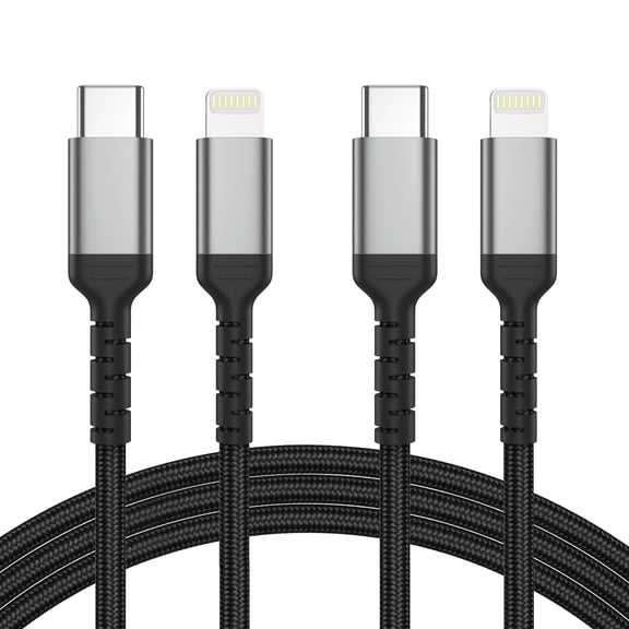 6FT USB C to Lightning Cable 2Pack, iPhone Charger Fast Charging Cord, USBC iPhone Charger, [MFi Certified] for iPhone 14 13 12 11 Pro Max Xs 8 Plus