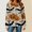 Gray plus size halloween sweatshirt a1, variant on Women Plus Size Fall Winter Halloween Long Sleeve Graphic Sweatshirts Crewneck Gothic Casual Pullover Tops Trendy Cozy Streetwear Holiday Clothes, Blue M