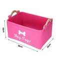 thumbnail image 4 of Twinkseal Cat Toy Organizer Pet Toy Storage Box Lightweight Flexible Large Capacity Storage Basket Organizer for Toys Coats Blankets, 4 of 8