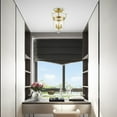 thumbnail image 3 of Livex Lighting Jefferson Ceiling Mount in Polished Brass, 3 of 8