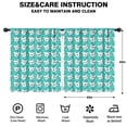 thumbnail image 2 of Blackout Kids Curtains,Esign Of Head Pug Dog Childrens Insulated Curtains Set Of 2,Bedroom Essentials,Toddler Room Decor 52x63in(132x160cm), 2 of 4