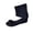 Black, variant on Womens Open Toe Boots Faux Suede Dressy Strappy No Heel Sandals Zip Up Ankle Booties Designer Flats Footwear