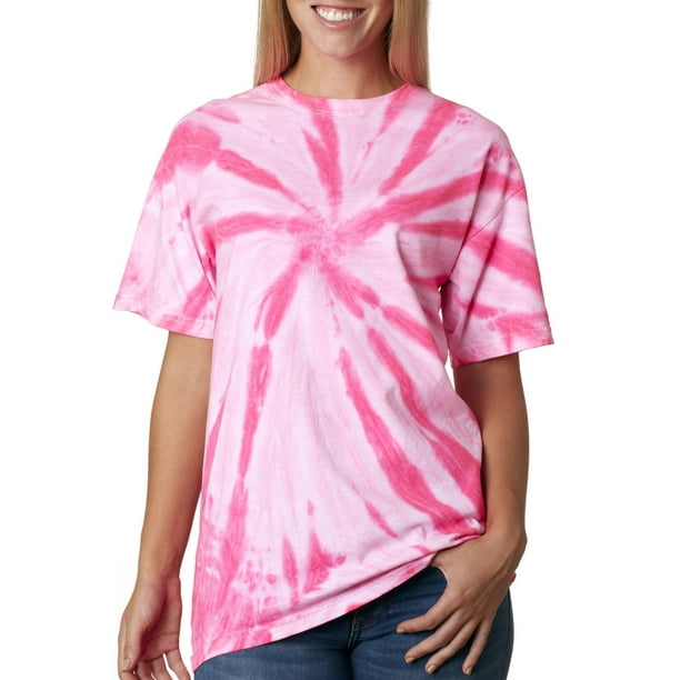 Gildan - Gildan Tie-Dye Neon 1-Color Pinwheel Tee - Walmart.com ...