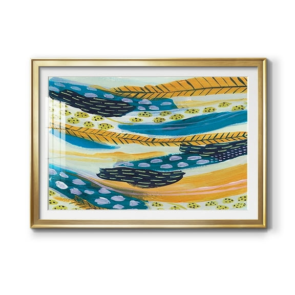 Feathery III Premium Framed Print - Ready to Hang