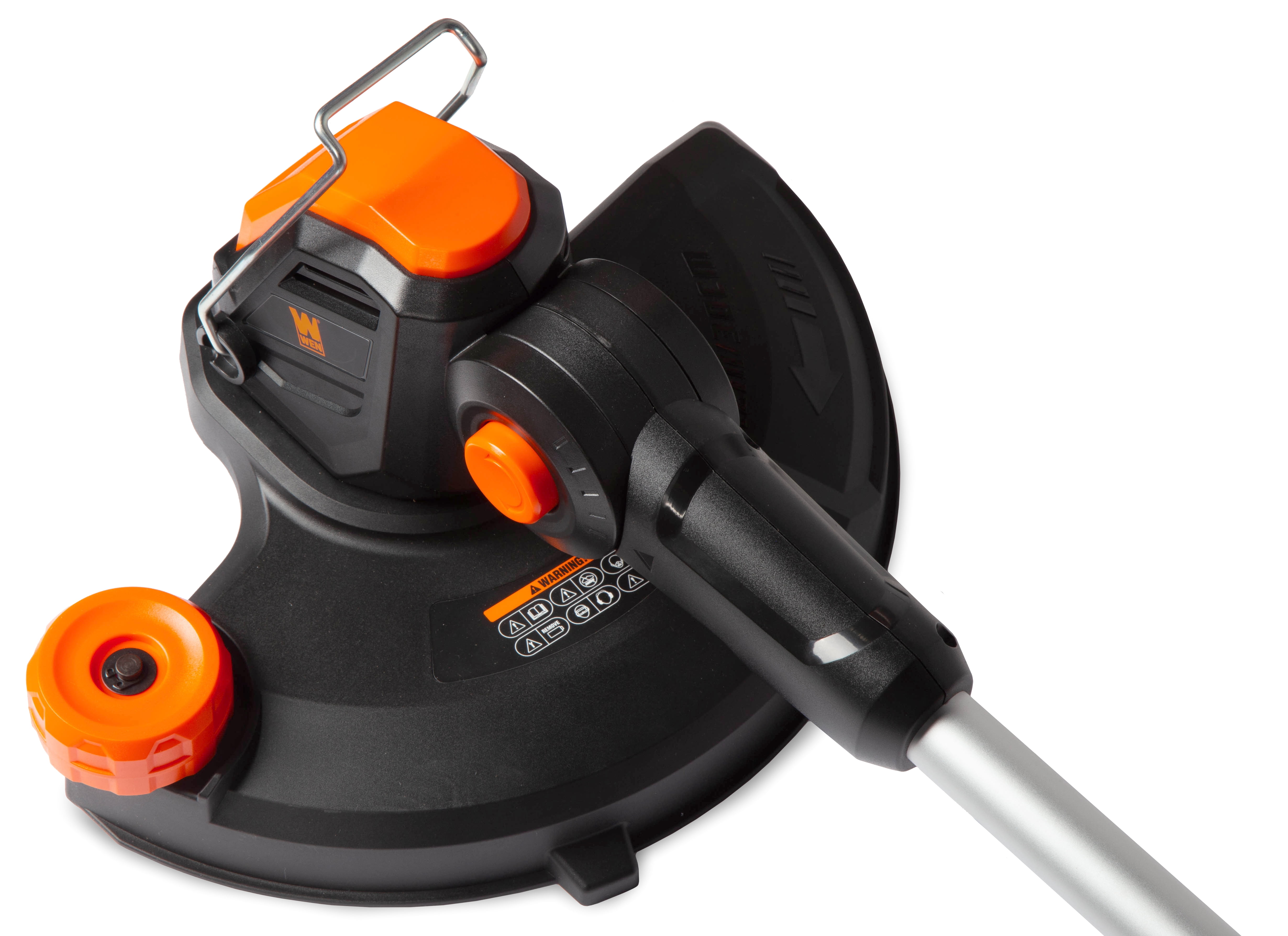 WEN 20V Max Cordless 2-in-1 String Trimmer and Edger with 12-Inch Cutting Diameter, 2Ah Battery and Charger