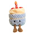 thumbnail image 4 of Pastel de cumpleaños creativo Juguetes de peluche Niños Acompañan Juguetes Decoración de la habitación Juguetes de peluche Decorativos suaves para el Azul Sunnimix juguetes de peluche, 4 of 8