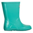 thumbnail image 3 of Toddler Hunter Kids First Classic Starcloud Glitter Rain Boot, Size 10 M Ocean Swell, 3 of 6
