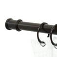 thumbnail image 6 of Mainstays Adjustable Tension Shower Curtain Rod, 44" - 72", Bronze, 6 of 7
